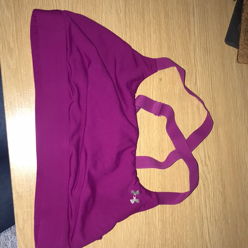 Purple UA Sports Bra!